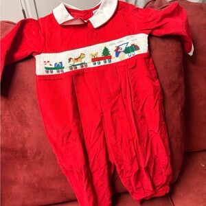 Red Kids One Piece Bodysuit